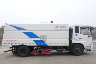 天錦8噸掃路車圖片集 詳解吸塵車系列的高效清潔解決方案