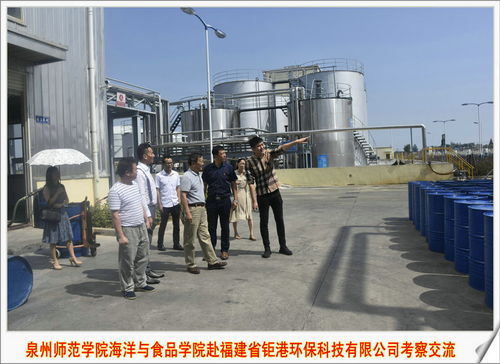 海洋與食品學院專家團赴福建省鉅港環?？萍脊鹃_展技術交流，共促綠色食品與環保技術融合發展